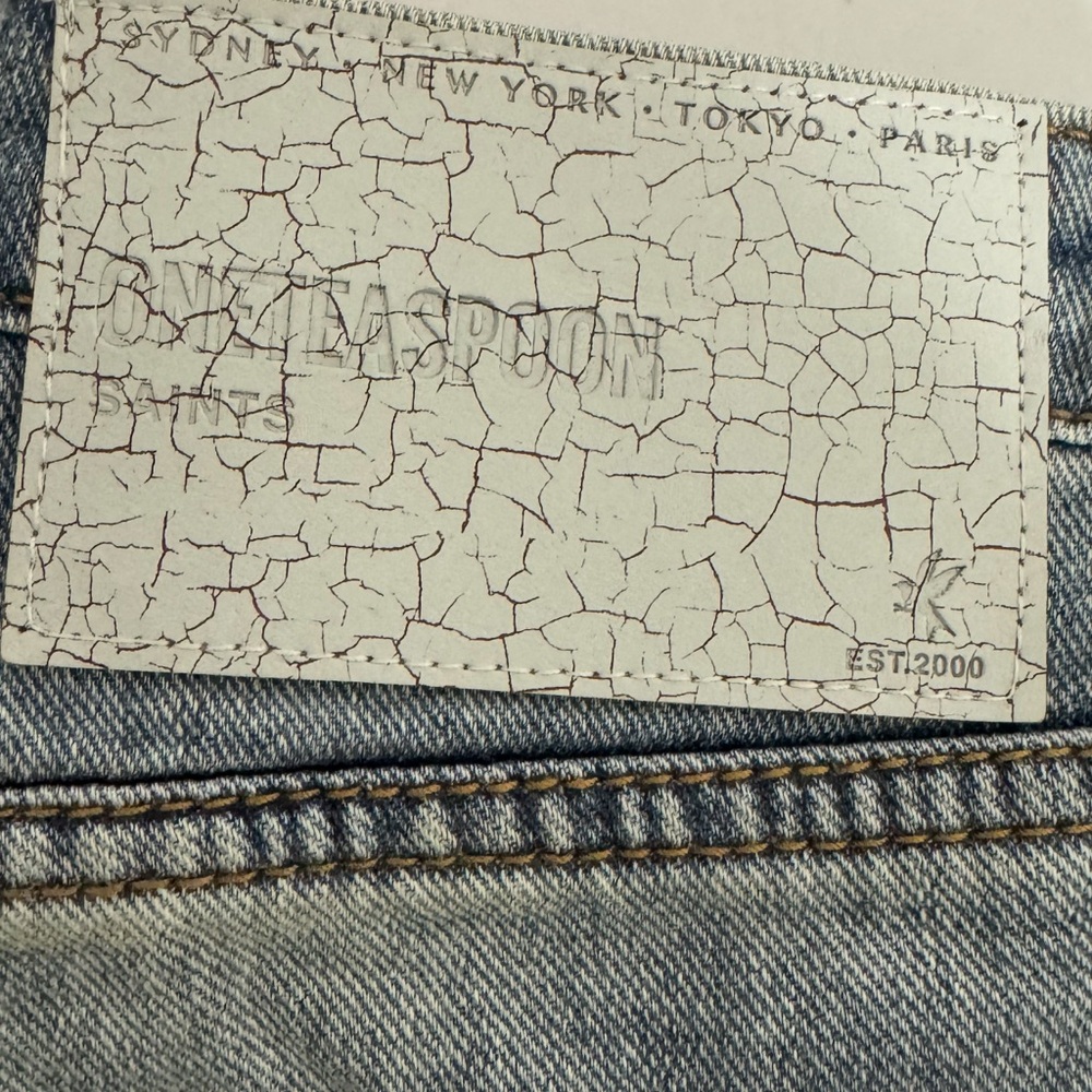 One teaspoon Saints Low Waist Boyfriend Denim Jeans Size 30 NWT - Picture 15 of 15